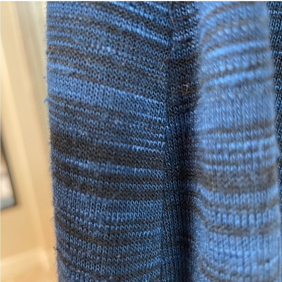 Calvin Klein Blue & Black stretch dress Sz 4 - Picture 6 of 6